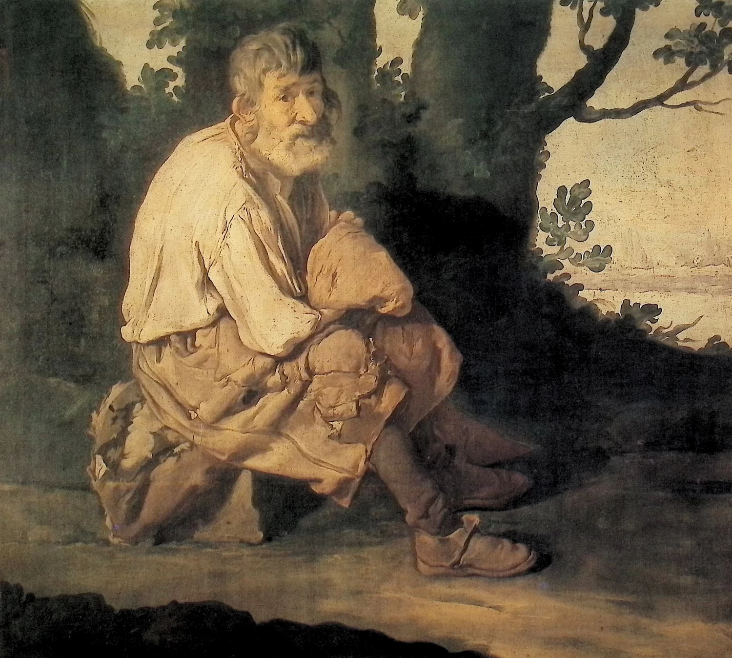Giacomo Ceruti, il Pitocchetto - 262, Pitocco seduto, Brescia 1